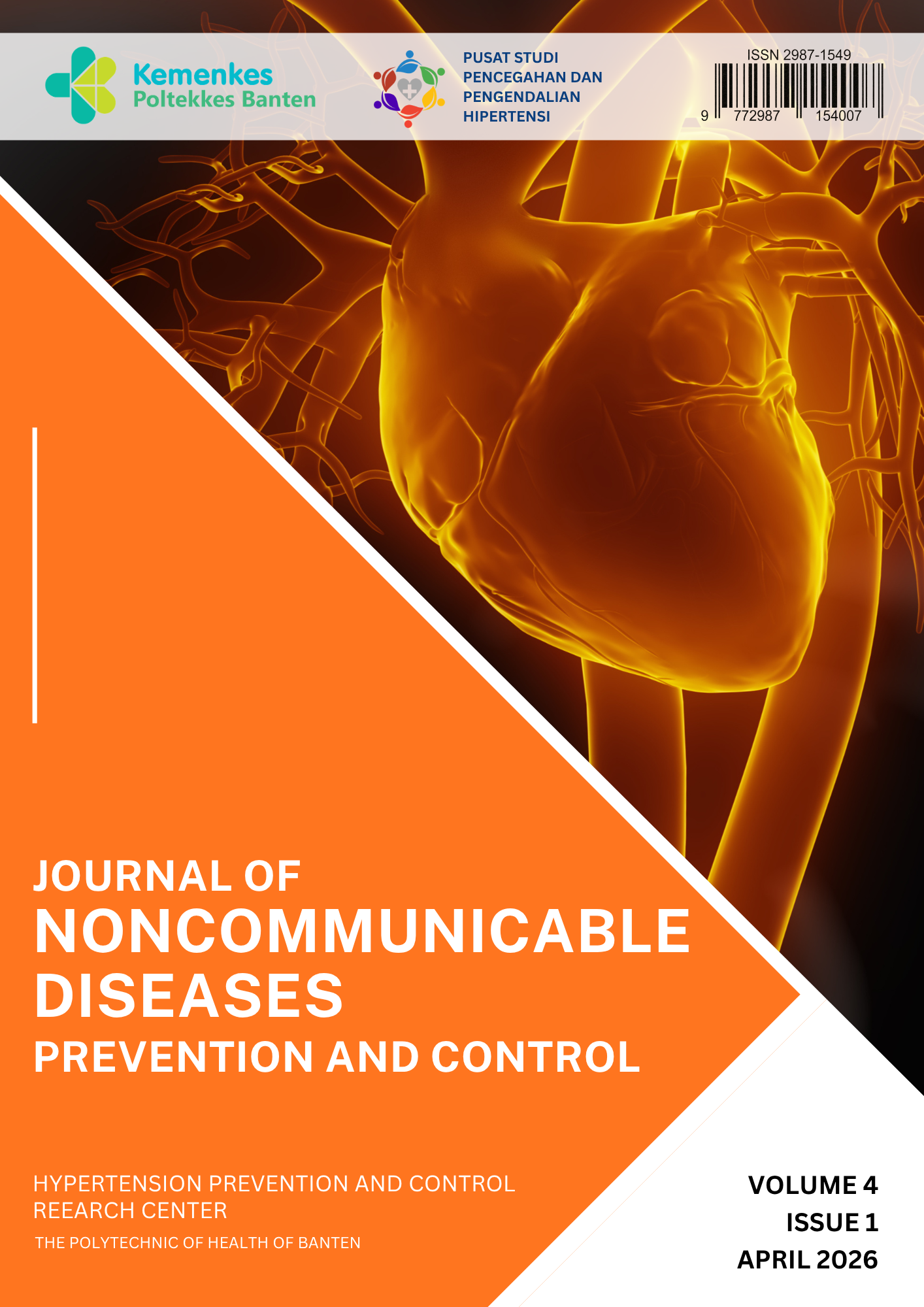 					View Vol. 4 No. 1 (2026): Journal of Noncommunicable Diseases Prevention and Control
				